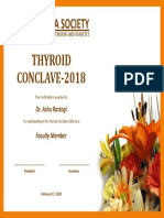Thyroid CONCLAVE-2018: North India Society