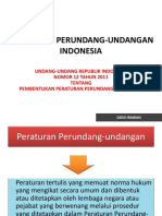Peraturan Perundang-Undangan Indonesia