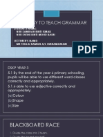 Strategy To Teach Grammar