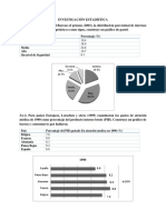 Ejercicios INVESTIGACIÓN ESTADÍSTICA