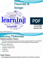 Learning Theories & Program Design: By-Shweta Khandelwal Ritu Tiwari Kartik Singla Hemant Patil Bhushan Patil