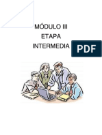 Módulo III Etapa Intermedia