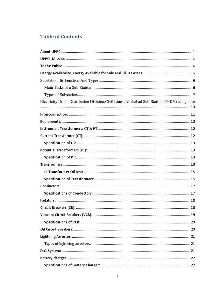 Uppcl Project Report | PDF | Electrical Substation | Transformer