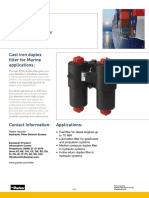 Duplex Filters Max. 200 L/min. 40 Bar: Cast Iron Duplex Filter For Marine Applications