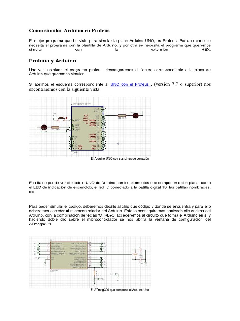 Como simular arduino en proteus pdf arduino diodo emisor de luz