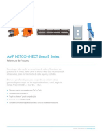 Amp Netconnect Línea e Series Cat 5e y Cat 6 317114la