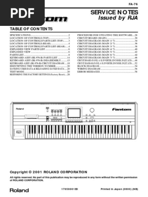 Roland Fantom Fa 76 Pdf Pdf Synthesizer Floppy Disk