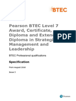 BTEC Prof L7 StratManLd Iss2