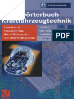 Fachwörterbuch Kraftfahrzeugtechnik Bosch