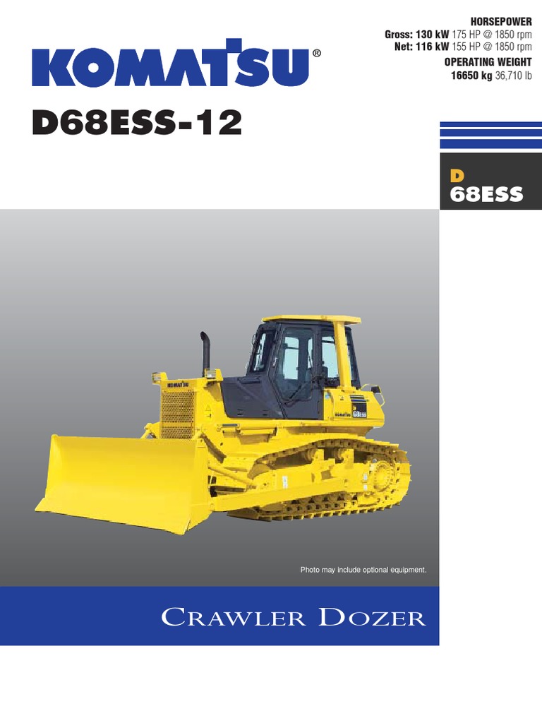 D68ess 12 - Cen00250 00 | PDF | Horsepower | Transmission