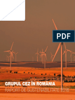 2016-Raport de Sustenabilitate Al Grupului CEZ În Romania(1)