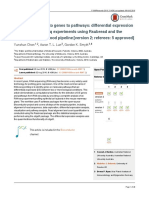 From Reads To Genes To Pathways: Differential Expression Analysis of RNA-Seq Experiments Using Rsubread and The EdgeR Quasi-Likelihood Pipeline