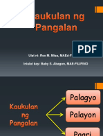 Kaukulan NG Pangalan