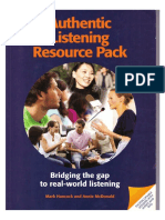 Authentic Listening Resource Pack