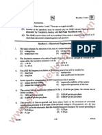 Electrical Question Paper PDF