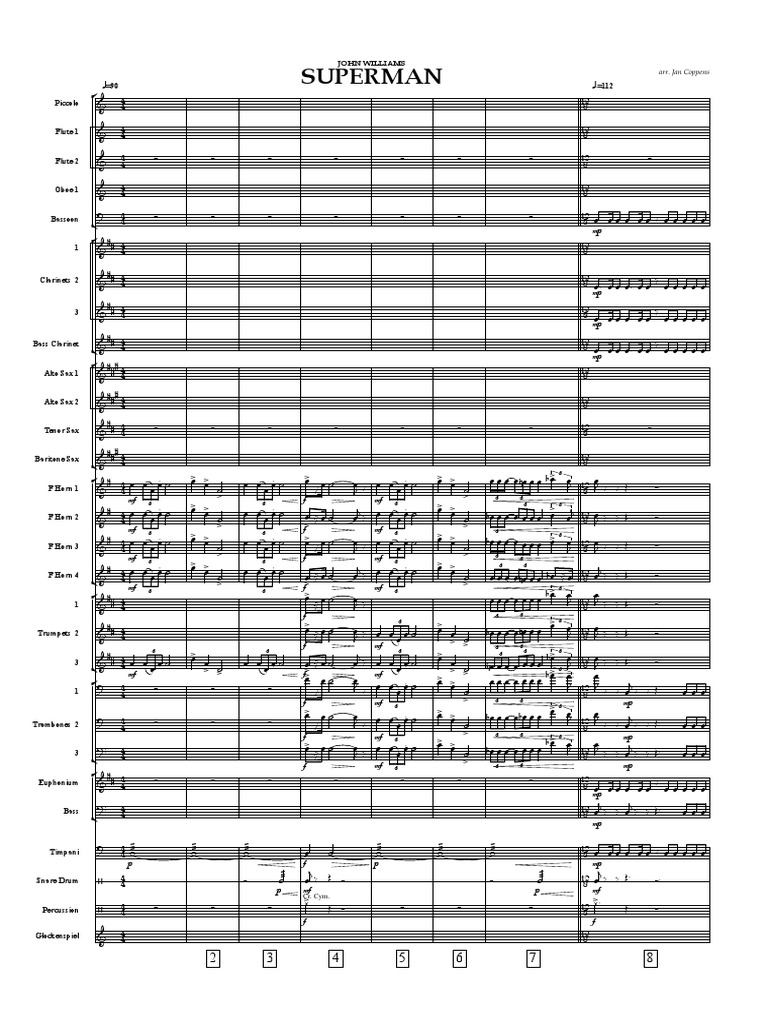 Superman Score | PDF