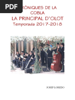Cròniques de La Principal d'Olot _2017-2018