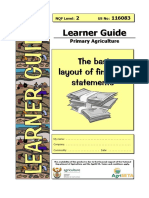 Understanding Financial Statements Layout