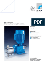Highly Accurate Piston Pumps for Precise Liquid Dosing