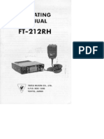 Yaesu FT-212RH Operating Manual