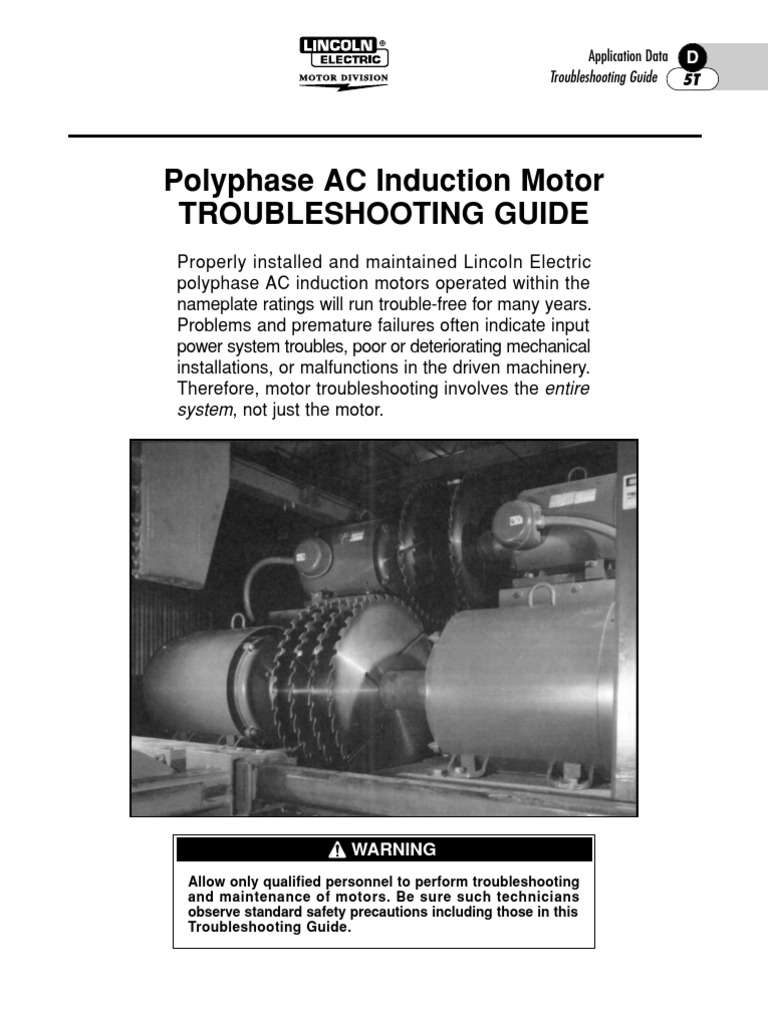 Electric Motor Troubleshooting Polyphase PDF Thermostat Relay