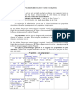 Fiche Eleve Prep Et Conj