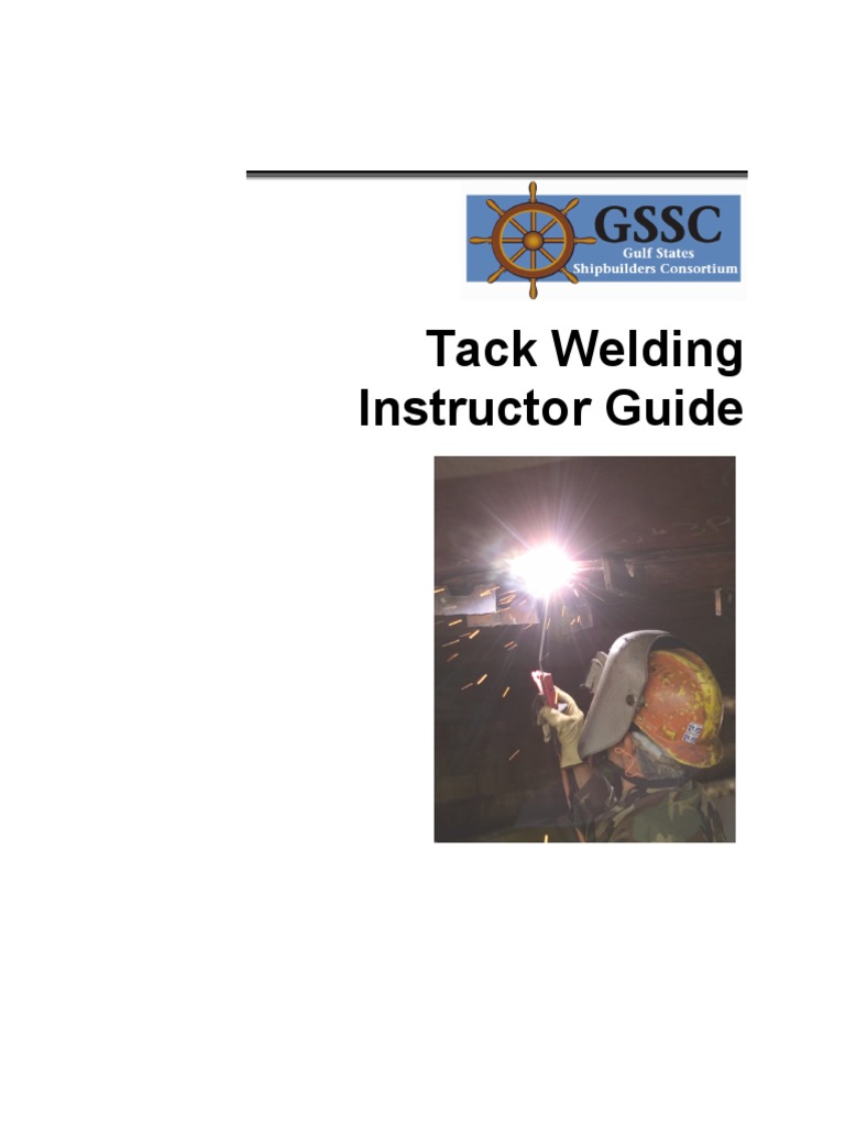 Tack Welding Instructor Guide PDF Personal Protective Equipment