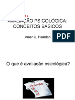 conceitos basicos de avaliação psicologica