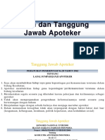 Peran Dan Tanggung Jawab Apoteker