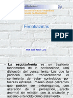 Fenotiazinas como antipsicóticos para el tratamiento de la esquizofrenia