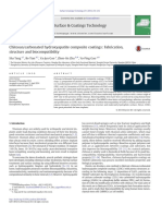 Chitosan Carbonated Hydroxyapatite Composite Coatings Fabrication,