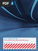 CAFCO 400 Data Sheet | PDF | Building Technology | Materials