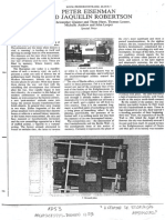 Peter Eisenman and Jacquelin Robertson