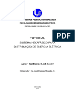 Sistema hexafásico para distribuição de energia elétrica