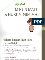 Tajwid 1 - Hukum Nun Mati & Mim Mati