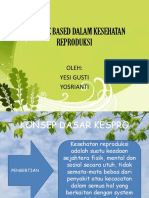 PP Evidence Based Dalam Kesehatan Reproduksi