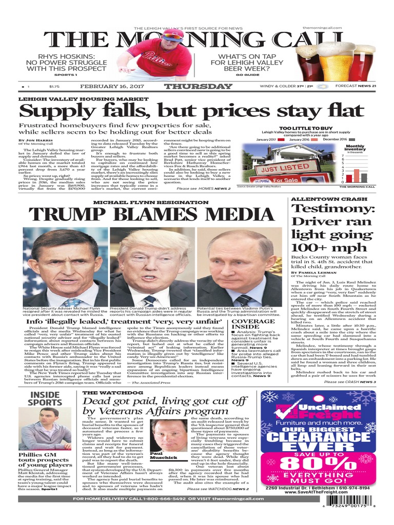 February 16 Issue Donald Trump United States Government