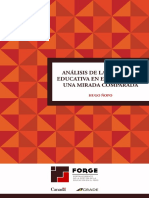Análisis de La Inversión Educativa en El Perú Desde Una Mirada Comparada