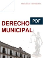 Derecho Municipal