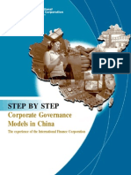 Step by Step: Corporate Governance Models in China