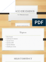 8.banco de Dados - SQL - Consultas Complexas