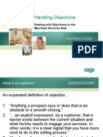 Overcome Merchant Objections