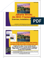 Jakarta Struts: An MVC Framework: Overview Installation and Setup Overview, Installation, and Setup