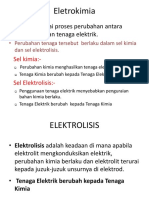 Elektrolisis