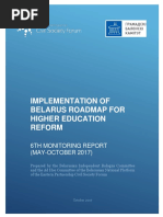 6th (Final) Bologna Report - EaP CSF - EN