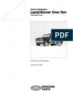 Defender Parts Catalogue PDF