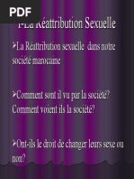 I-La Réattribution Sexuelle