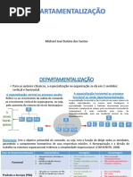 DESAFIO DEPARTAMENTALIZAÇÃO