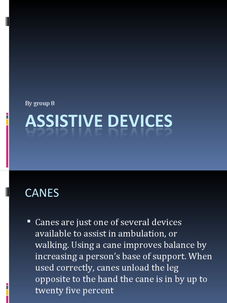 Assistive Devices | PDF