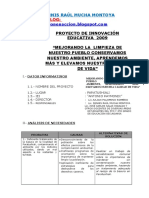 Mejora ambiental comunitaria